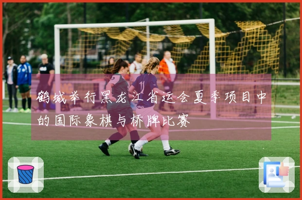 鹤城举行黑龙江省运会夏季项目中的国际象棋与桥牌比赛